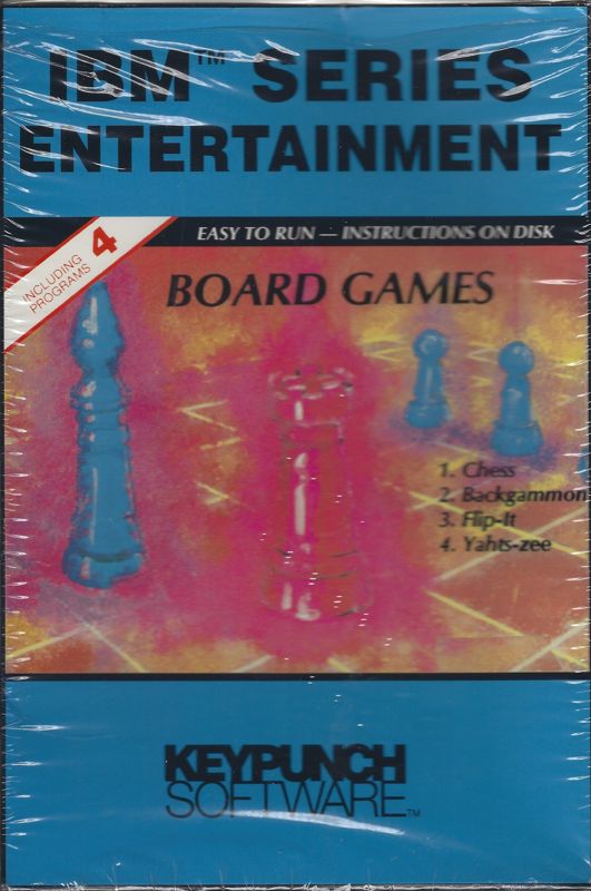 Board Games box art for Commodore 64